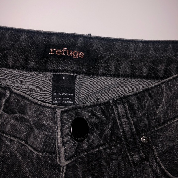 Black Ripped Jeans - Picture 3 of 3